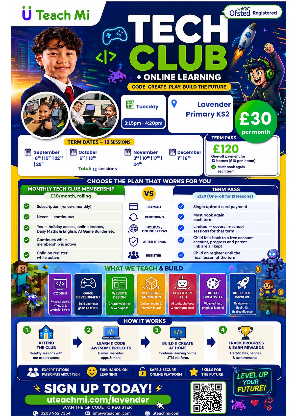 U Teach Mi - Online Coding Platform & After-School Coding Clubs for ...